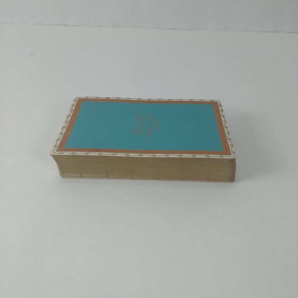 Brown & Bigelow Wood's Chocolate Shop Deck Of Playing Cards Vintage - Picture 8 of 9